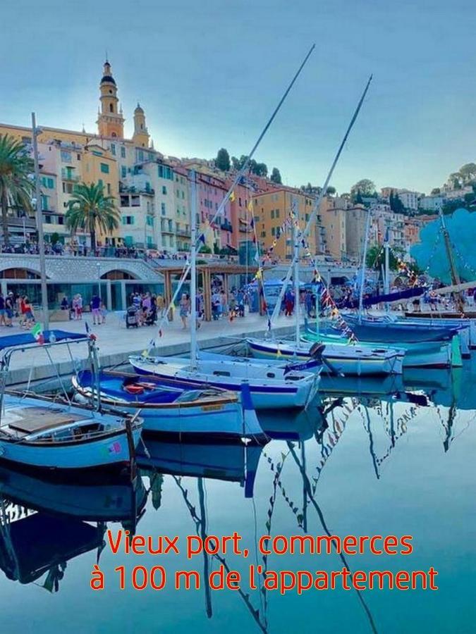 Menton, Centre Historique, Vue Mer Kültér fotó